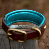 Chili, 1.25" wide Custom Leather Dog Collar