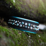 Little Aurora, 1.5" Wide Custom Leather Dog Collar