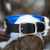 Mia, 2" Wide Custom Leather Dog Collar