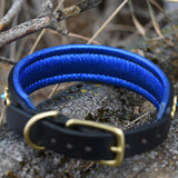 Pulsar, 1.25" Wide Custom Leather Dog Collar