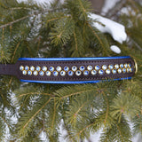 Risa, 1.5" Wide Custom Leather Dog Collar