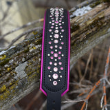 Stellar, 2" Wide Custom Leather Dog Collar