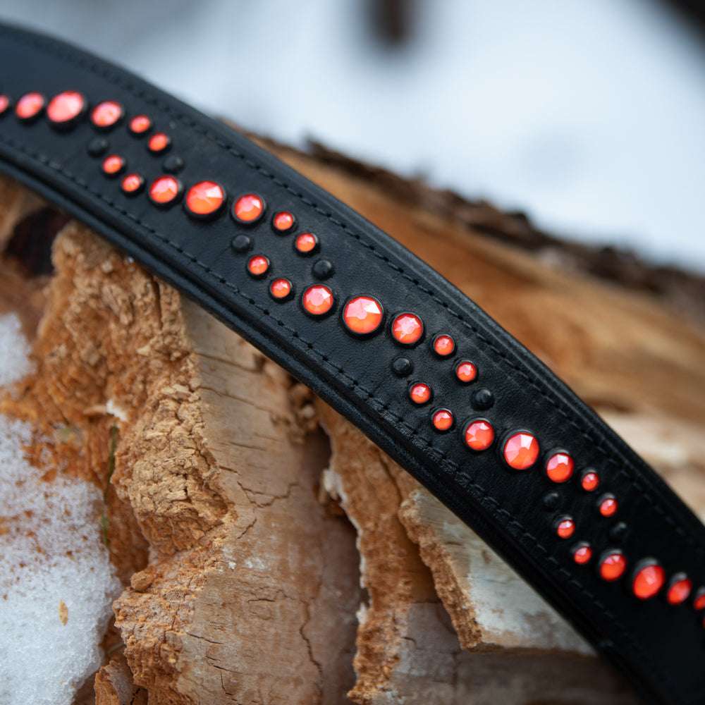 Wave, 1.5" wide, various sizes Dog Collar