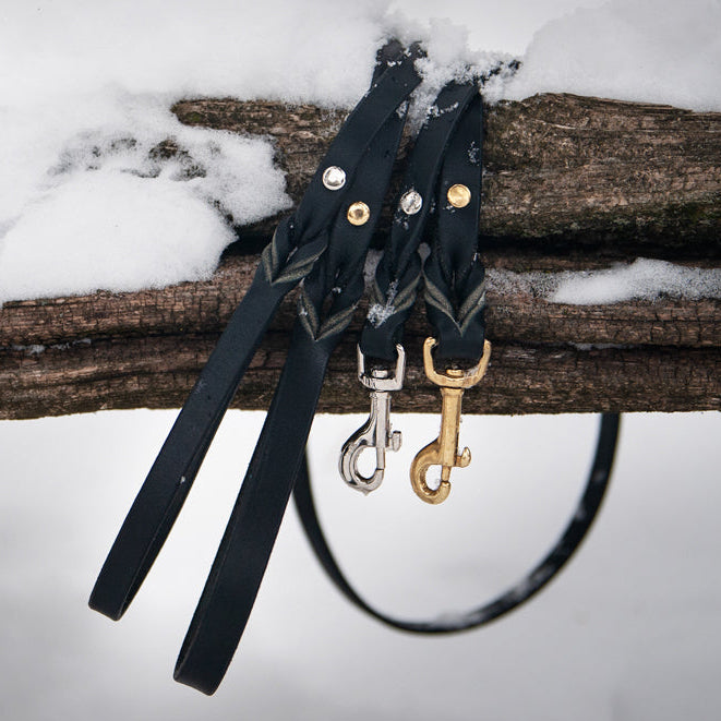 leashes-black-leather-brass-hardware